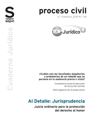 Juicio ordinario para la protección del derecho al honor