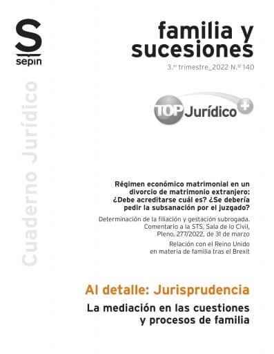 La mediación en las cuestiones y procesos de familia