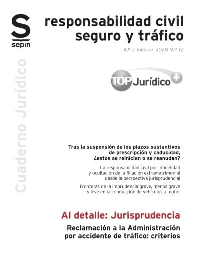 Reclamación a la Administración por accidente de tráfico: criterios