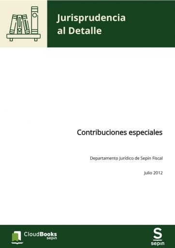 Contribuciones especiales