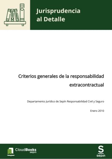 Criterios generales de la responsabilidad extracontractual