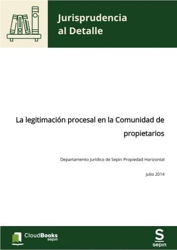 La legitimación procesal en la Comunidad de propietarios