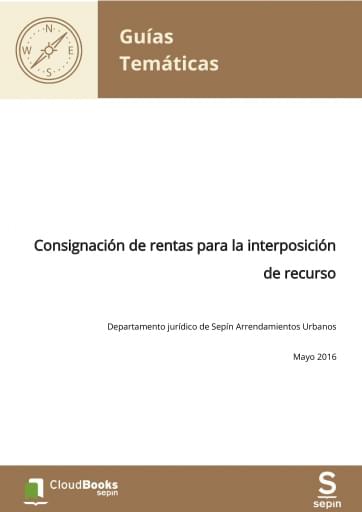 Consignación de rentas para la interposición de recurso