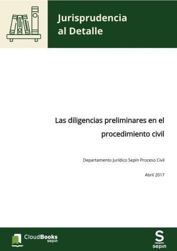 Las diligencias preliminares en el procedimiento civil