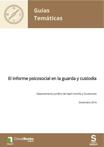 El informe psicosocial en la guarda y custodia