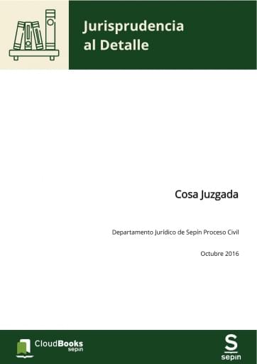 Cosa Juzgada