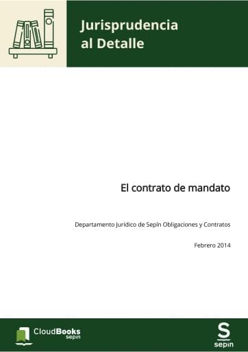 El contrato de mandato