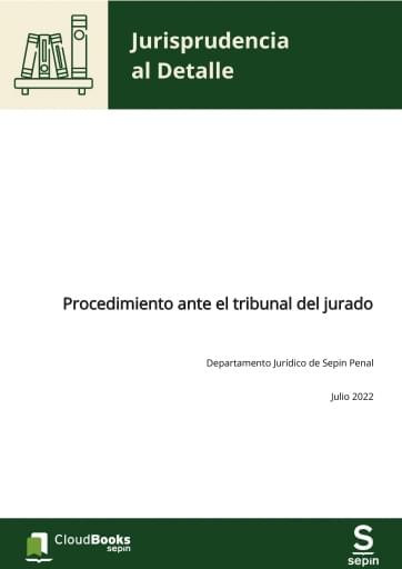 Procedimiento ante el tribunal del jurado