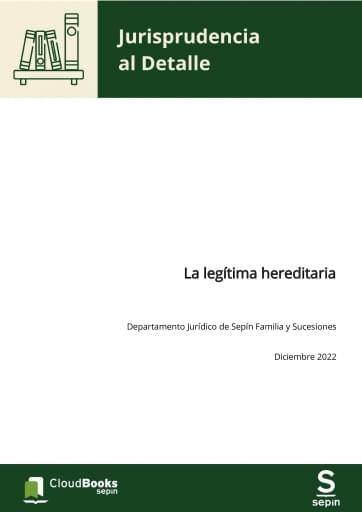La legítima hereditaria