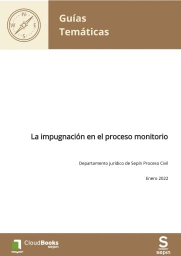 La impugnación en el proceso monitorio