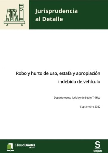 Robo y hurto de uso, estafa y apropiación indebida de vehículo