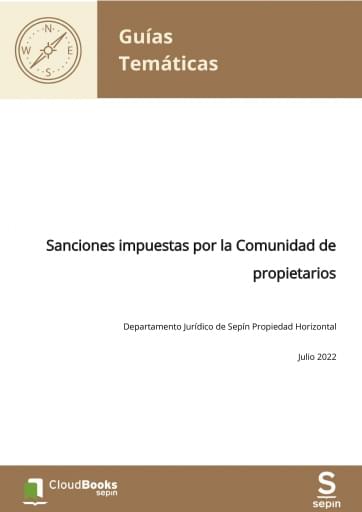 Sanciones impuestas por la Comunidad de propietarios