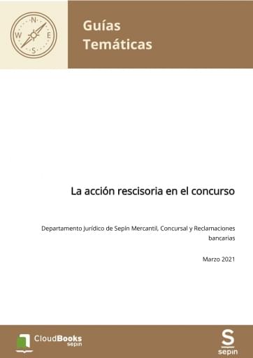La acción rescisoria en el concurso