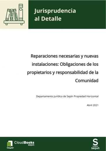 Reparaciones necesarias y nuevas instalaciones: Obligaciones de los propietarios y responsabilidad de la Comunidad