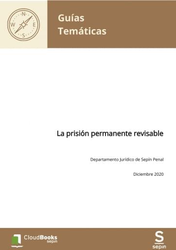 La prisión permanente revisable