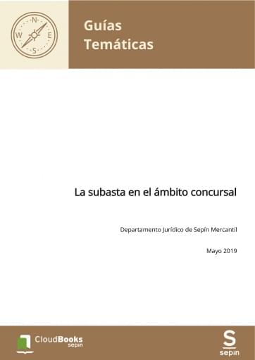 La subasta en el ámbito concursal