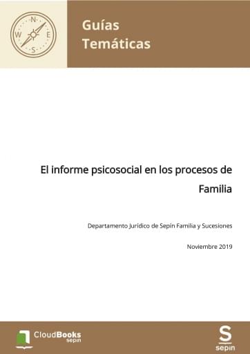 El informe psicosocial en los procesos de Familia