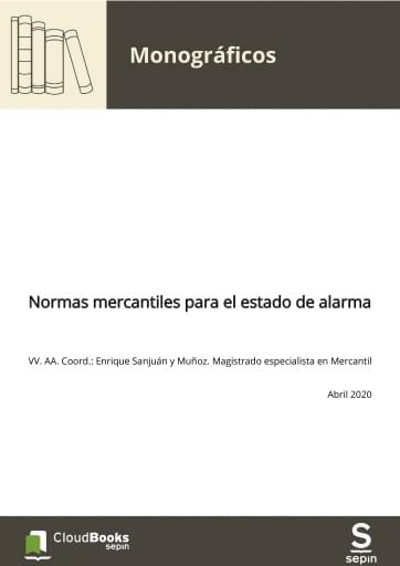 Normas mercantiles para el estado de alarma