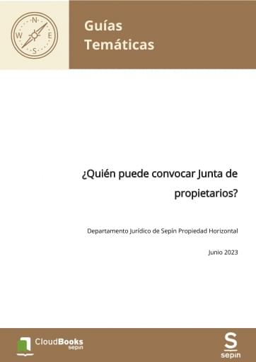 ¿Quién puede convocar Junta de propietarios?