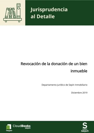 Revocación de la donación de un bien inmueble