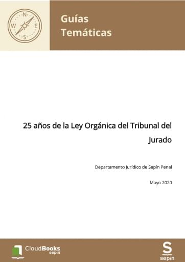 25 años de la Ley Orgánica del Tribunal del Jurado