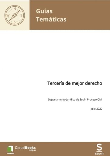 Tercería de mejor derecho