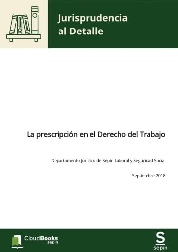 La prescripción en el Derecho del Trabajo
