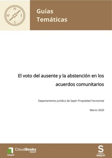 El voto del ausente y la abstención en los acuerdos comunitarios