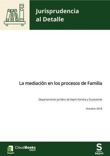 La mediación en los procesos de Familia