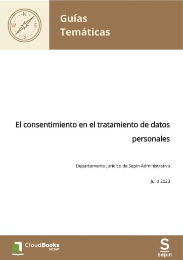 El consentimiento en el tratamiento de datos personales