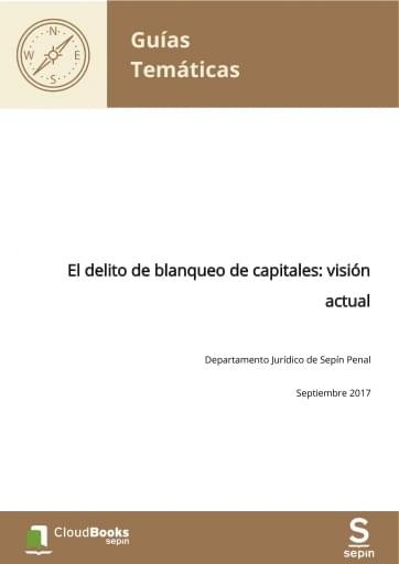 El delito de blanqueo de capitales: visión actual