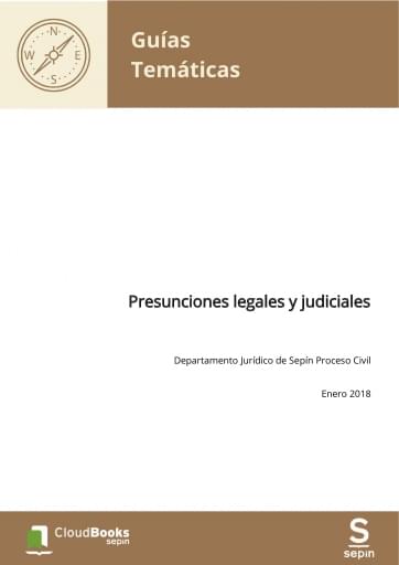 Presunciones legales y judiciales