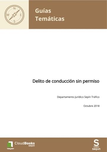 Delito de conducción sin permiso