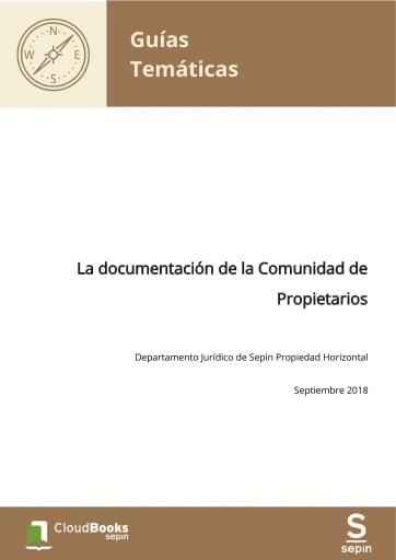 La documentación de la Comunidad de Propietarios