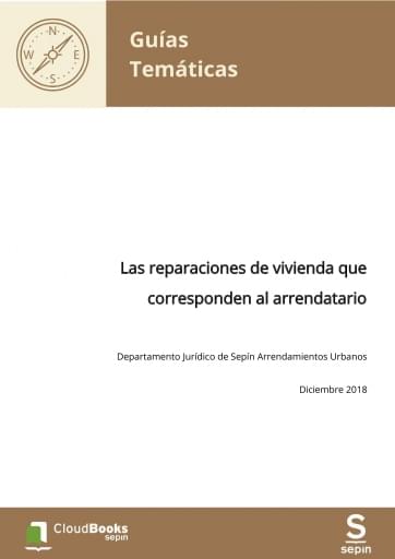 Las reparaciones de vivienda que corresponden al arrendatario