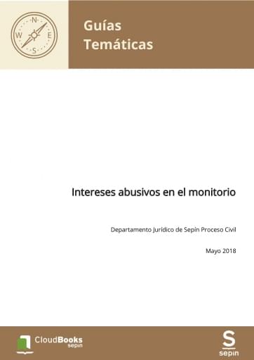 Intereses abusivos en el monitorio