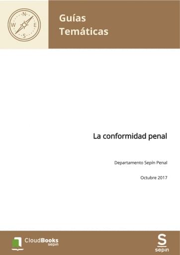 La conformidad penal