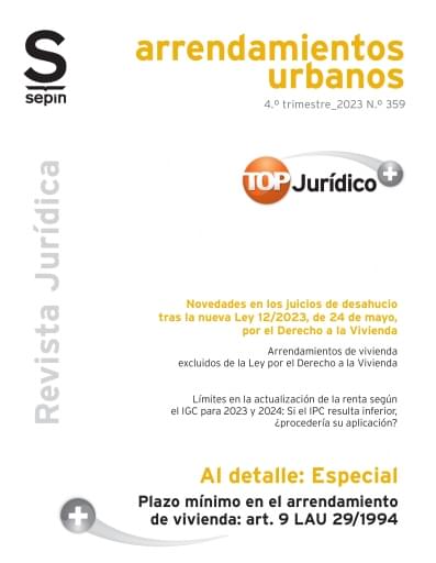 Plazo mínimo en el arrendamiento de vivienda: art. 9 LAU 29/1994
