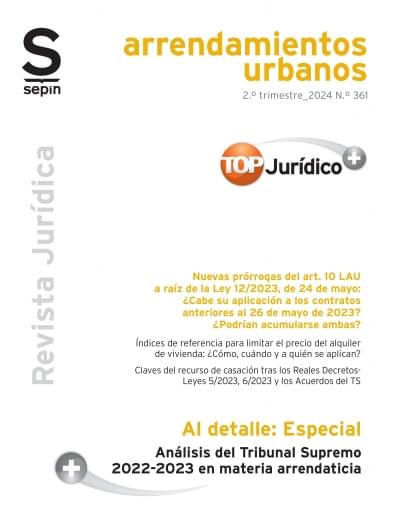 Análisis del Tribunal Supremo 2022-2023 en materia arrendaticia