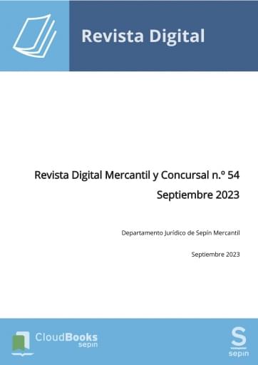 Revista Digital Mercantil y Concursal n.º 54 Septiembre 2023