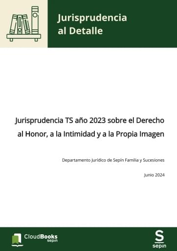 Jurisprudencia TS año 2023 sobre el Derecho al Honor, a la Intimidad y a la Propia Imagen