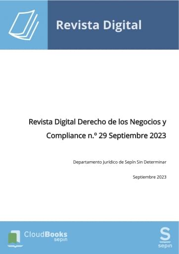 Revista Digital Derecho de los Negocios y Compliance n.º 29 Septiembre 2023