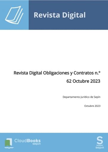 Revista Digital Obligaciones y Contratos n.º 62 Octubre 2023
