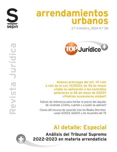 Desistimiento del contrato por el arrendatario de la vivienda: Art. 11 LAU 29/1994