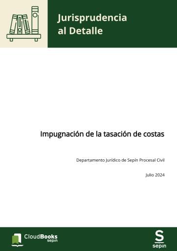Impugnación de la tasación de costas