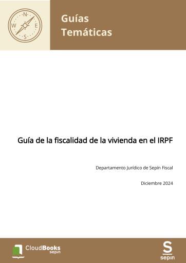 Guía de la fiscalidad de la vivienda en el IRPF