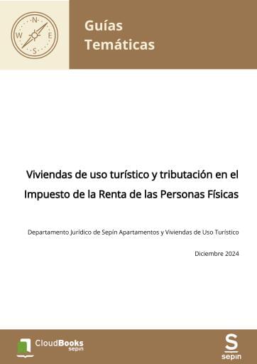 Viviendas de uso turístico y tributación en el Impuesto de la Renta de las Personas Físicas