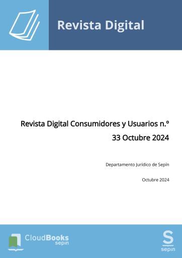 Revista Digital Consumidores y Usuarios n.º 33 Octubre 2024