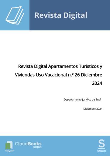 Revista Digital Apartamentos Turísticos y Viviendas Uso Vacacional n.º 26 Diciembre 2024