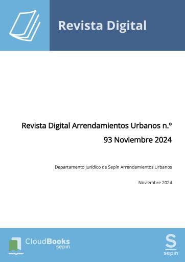 Revista Digital Arrendamientos Urbanos n.º 93 Noviembre 2024
